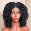 Full Lace Knotless Twist-out Mini Locs Boho Invisi Drawstring Wig
