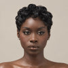 Retro Glam Curly Pixie 13x6 Lace Wig with Curled Fringe