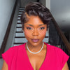 Freeform Side Part Pixie 13x6 Lace Wig with Tousled Layers