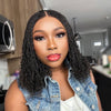 Full Lace Micro Kinky Twists Knotless Braided Wig With Invisi Drawstring