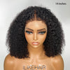 Ventilated Realistic Curly 13x4 Lace Frontal With Curly Edges Wig
