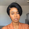 Finesse Sleek Boss Lady Pixie Cut 13x6 Lace Wig