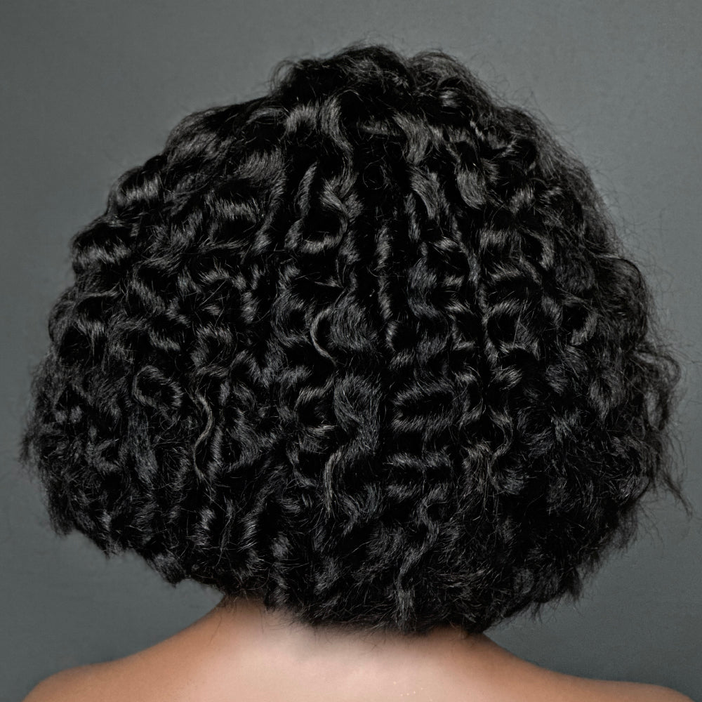 Wear & Go Wand Curls With Kinky Edges 5x5 Pre Cut HD Lace Bob Wig
