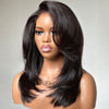 Glueless Shaggy Layered Cut With Side-swept Bangs 5x5 Lace Closure Wig