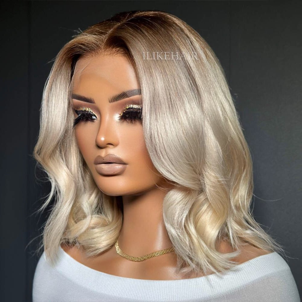 Rooted Med offers Blonde Lace Front Waved Wig NWT