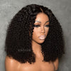 Put On & Go Virgin Hair Kinky Curly 5x5 Lace Closure Wig