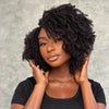Full Lace Knotless Twist-out Mini Locs Boho Invisi Drawstring Wig