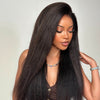 ILIKEHAIR Hyperrealism Kinky Edges HD Lace Wig with Adjustable Velcro Cap