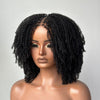 Full Lace Knotless Twist-out Mini Locs Boho Invisi Drawstring Wig