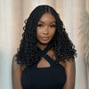 Full Lace Knotless Bohemian Braided Curls Invisi Drawstring Wig