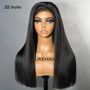 Hyperrealism Kinky Edges HD Lace Ventilated Wig