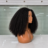 Natural Deep Curly Lace Front Wig Natural Realistic Look