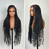 Full Lace Bohemian Braids With Soft Curls Drawstring Wig