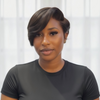 Boss Lady Side Part Layered Pixie Cuts Frontal Lace Wig
