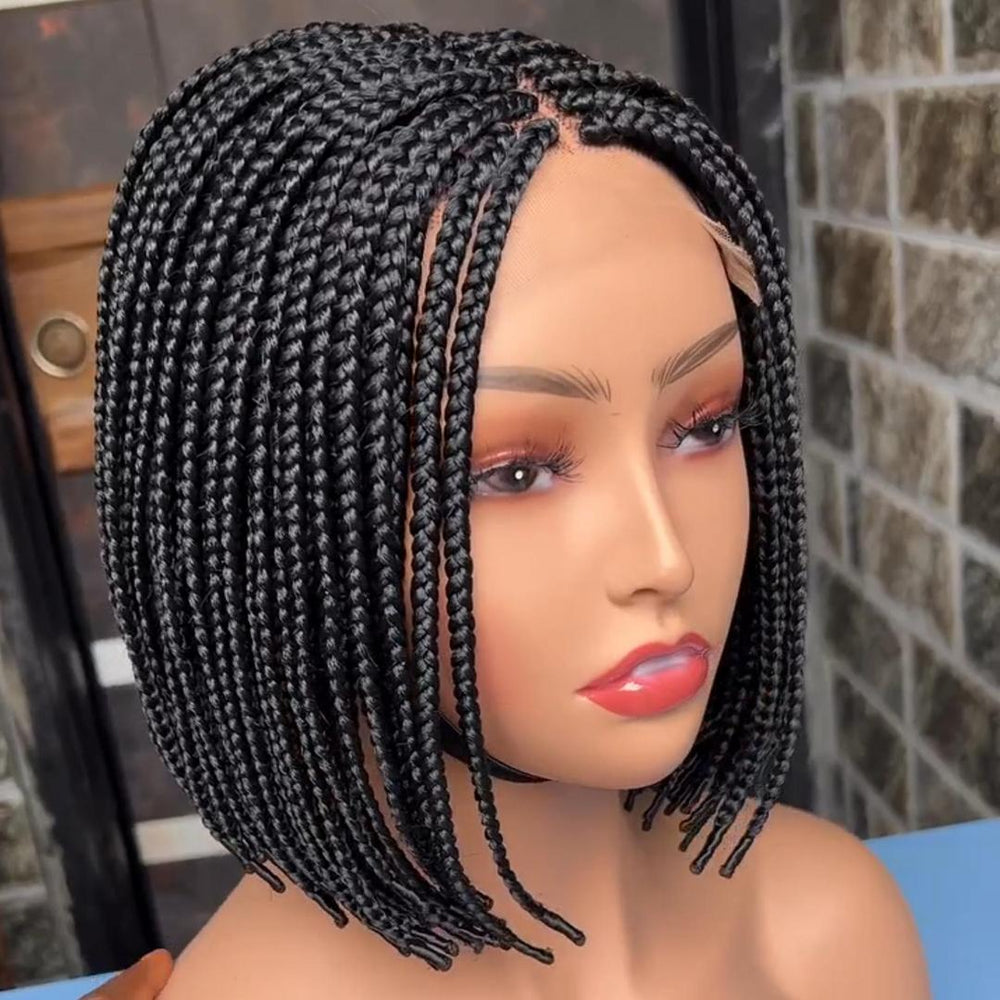 Knotless Full Lace Classic Braided Bob