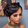 Gala Glam Sculpted Curl Pixie 13x6 Lace Wig with Finger Waves