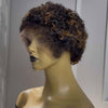 Full Lace Loose Curly Pixie Wig With Hybrid Hairline