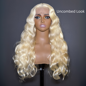 613 Blonde Body Wave Human Hair Lace Front Wig