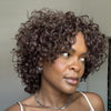 Put On & Go Mocha Mousse Brown Loose Curly Wig