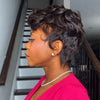 Freeform Side Part Pixie 13x6 Lace Wig with Tousled Layers