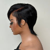 City Chic Layered Pixie Mullet 13x6 Lace Wig with Side Swept Bangs