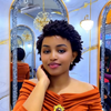 Chestnut Brown Full Lace Short Twist Out Afro Pixie Wig