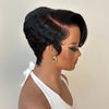 Regal Allure Asymmetrical Pixie 13x6 Lace Wig with Soft Sculpted Curls