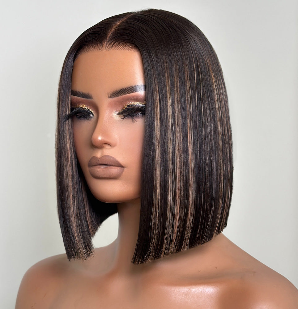 Afro Kinky Coily Curly Human Hair Half Wig