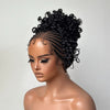 Full Lace Boho Braided Cornrows Wig