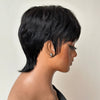 City Chic Layered Pixie Mullet 13x6 Lace Wig with Side Swept Bangs