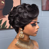 Gala Glam Sculpted Curl Pixie 13x6 Lace Wig with Finger Waves