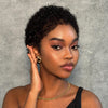 Beginner Friendly Full Lace 3C Curly Pixie Wig For Daily Wear