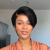 Finesse Sleek Boss Lady Pixie Cut 13x6 Lace Wig