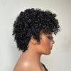 80s Retro Side-Part Curly Pixie 13x6 Lace Wig