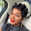 Uptown Chic Textured Pixie 13x6 Lace Wig with Flipped Curls
