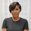 Boss Lady Side Part Layered Pixie Cuts Frontal Lace Wig