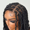 Natural Afro Twist Out Invisi Drawstring Full Lace Wig