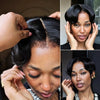 Put On And Go Mid Part 90s Layered Pixie Cut Wig With Bangs