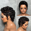 Full Lace Soft Bouncy Curly Pixie Wig Perfect for Everyday
