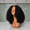 Natural Deep Curly Lace Front Wig Natural Realistic Look