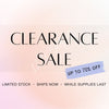 Clearance Sale Up to 70% OFF Ship Now