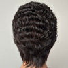 Full Lace Short Wavy Pixie Cut Wig With Drawstring