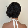 Regal Allure Asymmetrical Pixie 13x6 Lace Wig with Soft Sculpted Curls