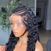 Full Lace Fulani Hybrid Braids With Baby Hair Invisi Drawstring Wig