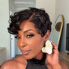 Vintage Bloom Side Part Pixie 13x6 Lace Wig with Soft Sculpted Curls