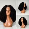 Natural Deep Curly Lace Front Wig Natural Realistic Look