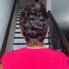 Freeform Side Part Pixie 13x6 Lace Wig with Tousled Layers
