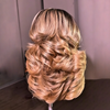 Long Layered Body Wave 7x5 Lace Closure Wig with Side-Swept Bangs