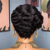 Gala Glam Sculpted Curl Pixie 13x6 Lace Wig with Finger Waves