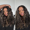 Designer Blonde Highlight Deep Curly 5x5 Lace Wig